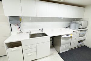 東札幌緑の杜歯科クリニックの様子